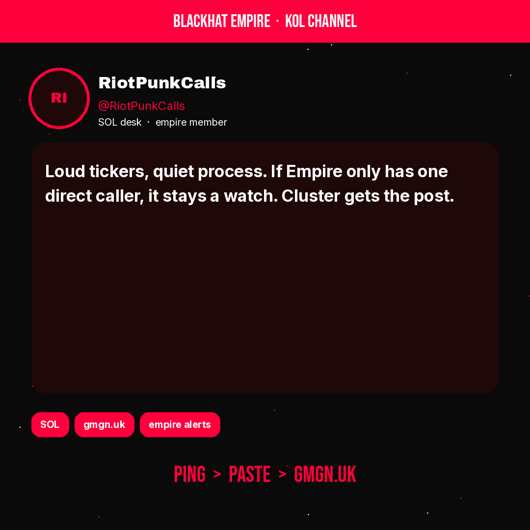 Crew review card 16 RiotPunkCalls — Brothers Project Exhibit